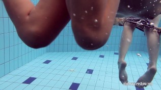 Katrin Privsem and Lucy Gurchenko underwater babes